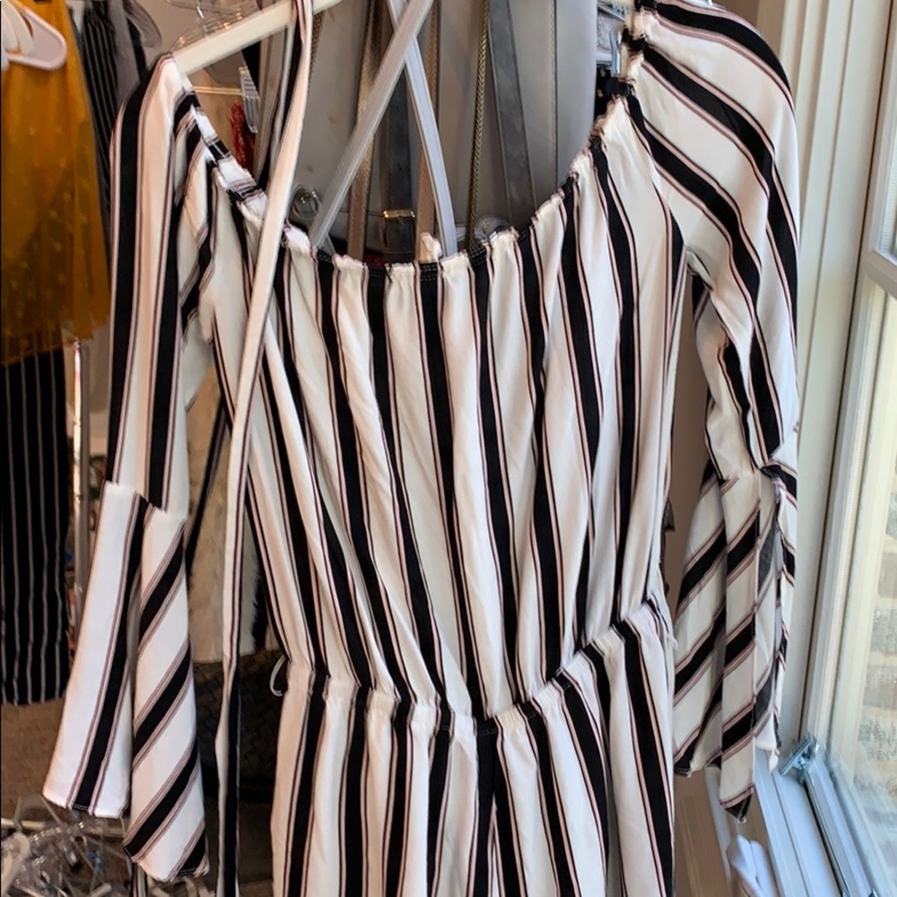 Strapless Romper